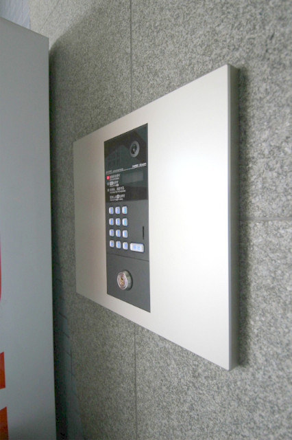 セキュリティ　オートロック付きで、セキュリティもばっちりです。