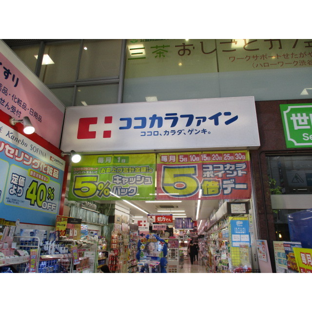 ドラックストア　ココカラファイン　茶沢通り店（ドラッグストア）まで1100m