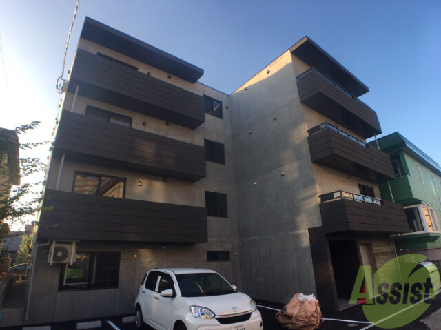 建物外観　札幌市豊平区美園６条８「プリヴィエール美園」