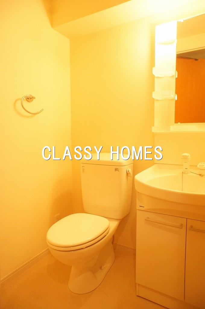 トイレ　2008年竣工　ヴィーダスカイコート品川：トイレ