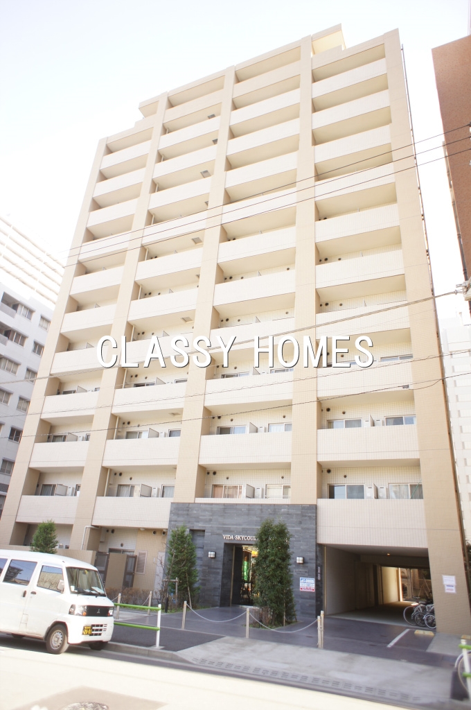 建物外観　2008年竣工　ヴィーダスカイコート品川：外観