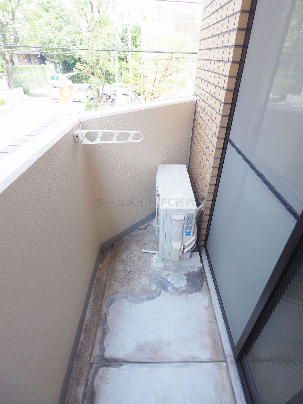 バルコニー　ゆずり葉