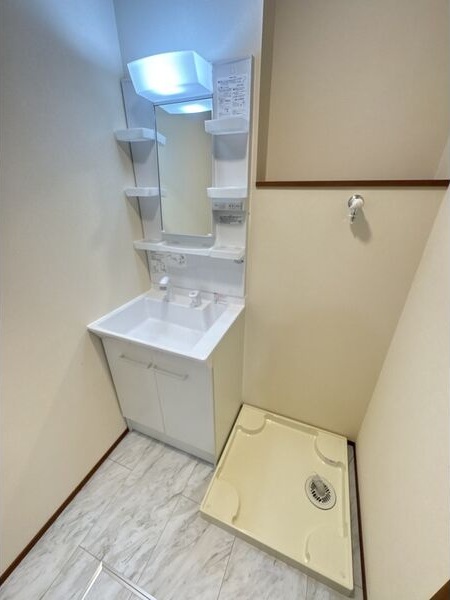 洗面設備　脱衣所、洗濯機置き場