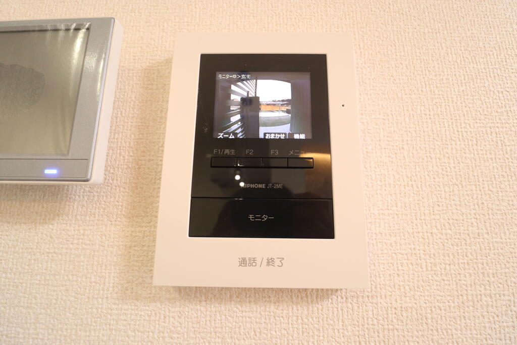 セキュリティ　モニター付きで安心