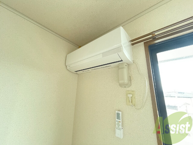その他設備　エアコンが付いていますので寒暖対策もばっちり