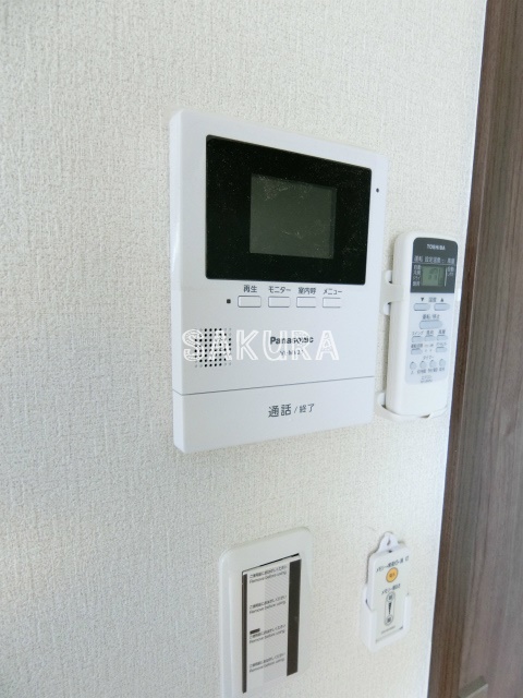 セキュリティ　安心のモニター付きインターホンです♪