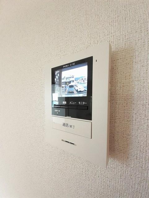 セキュリティ　モニター付きインターホン