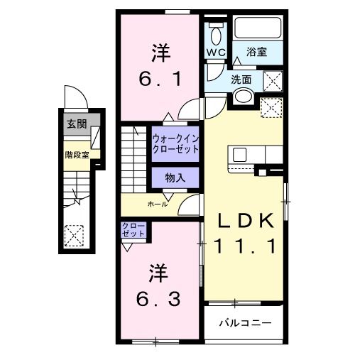 ビューティフル　ライフの間取り