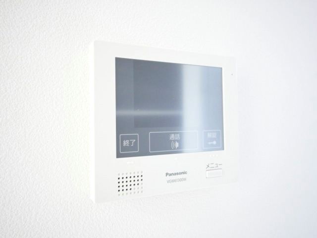 セキュリティ　モニター付きインターホンです♪