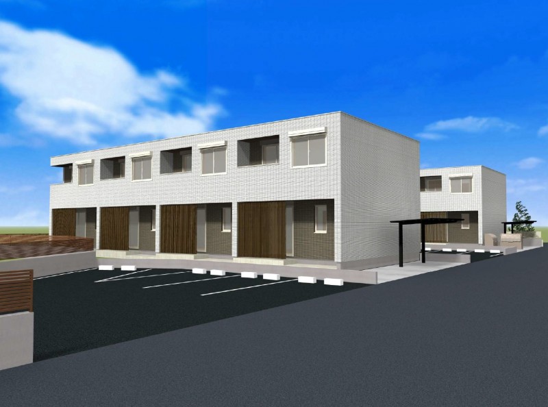 建物外観　イメージ図　建築中のため現況優先