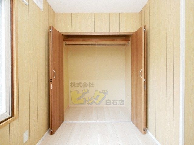 収納　使い勝手の良いクローゼットタイプです♪