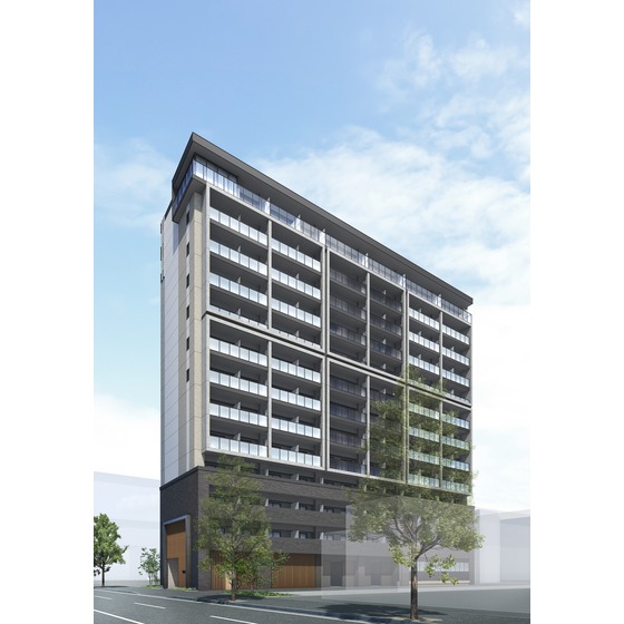 建物外観　画像は完成予想イメージ図です。