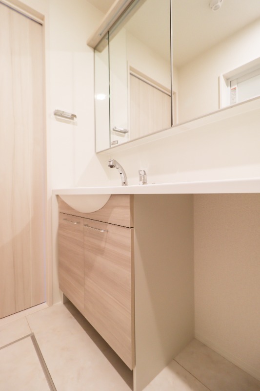 洗面設備　図面と現状に相違がある場合には現状を優先