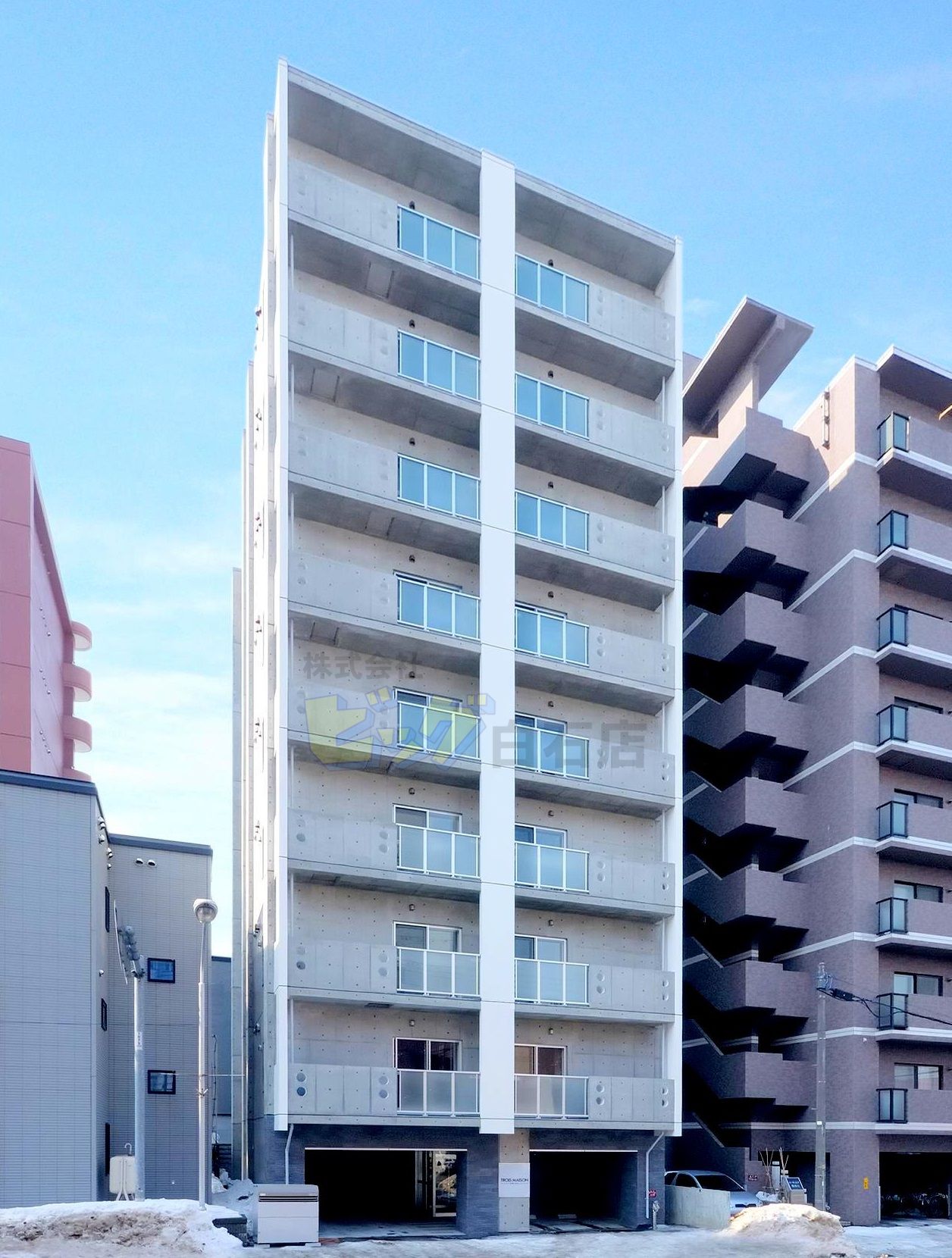 建物外観　お洒落なデザイナーズマンションです♪