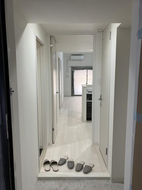 玄関　収納もある玄関です