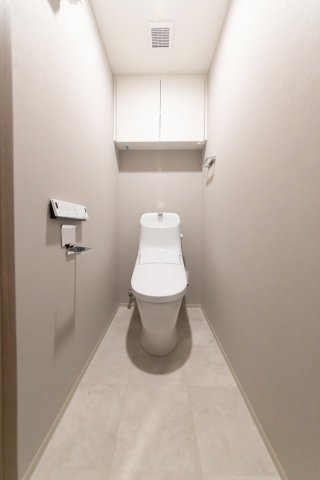 トイレ　ゆったりとした空間のトイレです