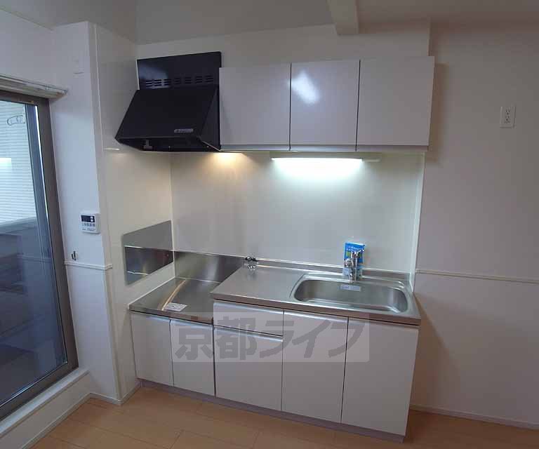 キッチン　コンロ２口置けます