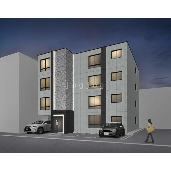 建物外観　外観パース