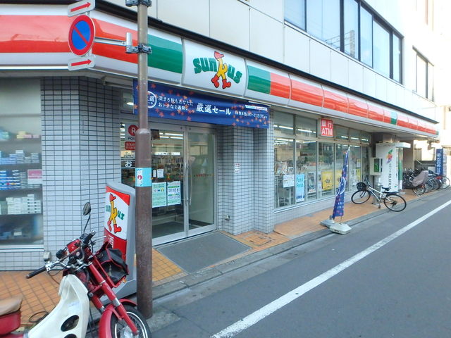 コンビニ　サンクス亀有五丁目店（コンビニ）まで122m