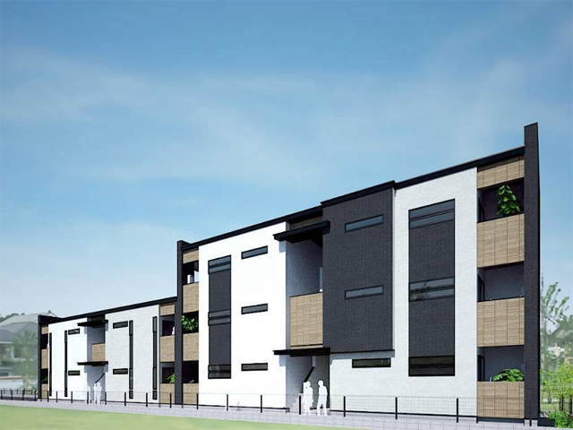 建物外観　完成イメージ