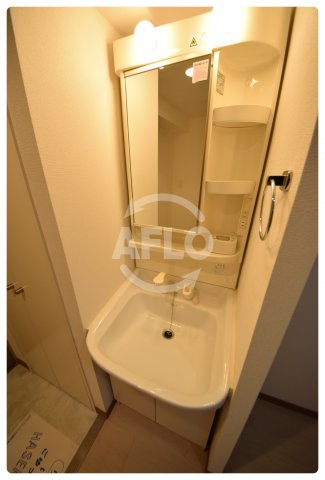 洗面設備　CASSIA天王寺東　洗面化粧台