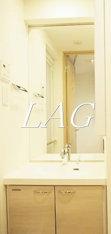 洗面設備　洗面台です。