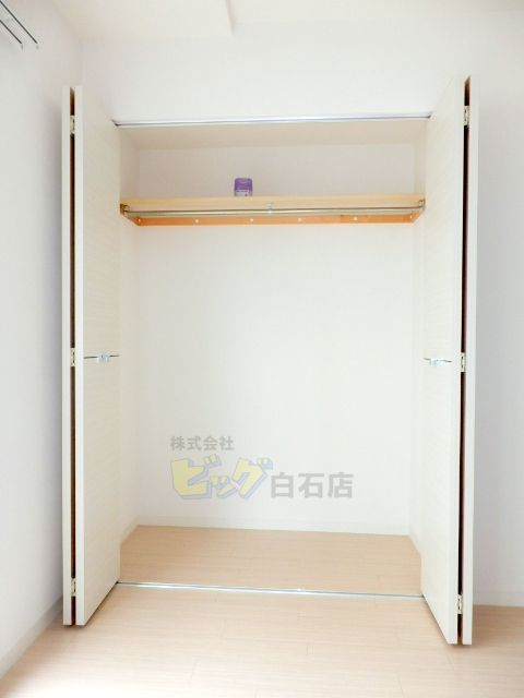 収納　各部屋にクローゼット完備しています♪