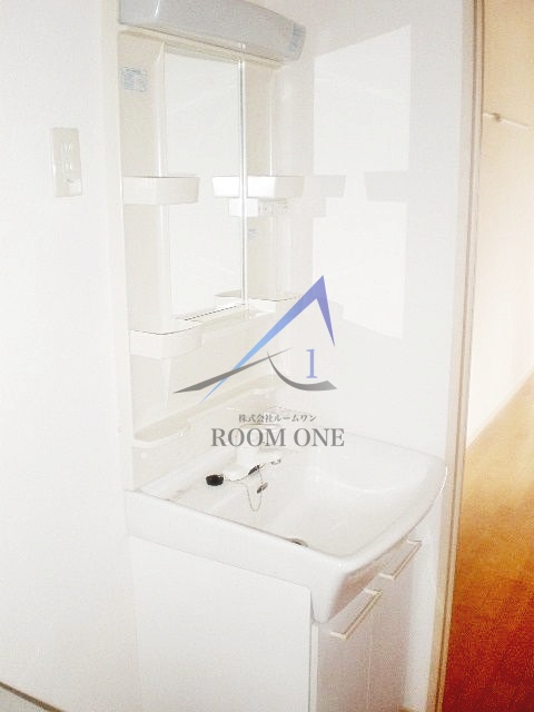 洗面設備　洗面台です。