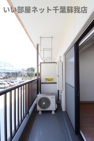 バルコニー　バルコニーがあります