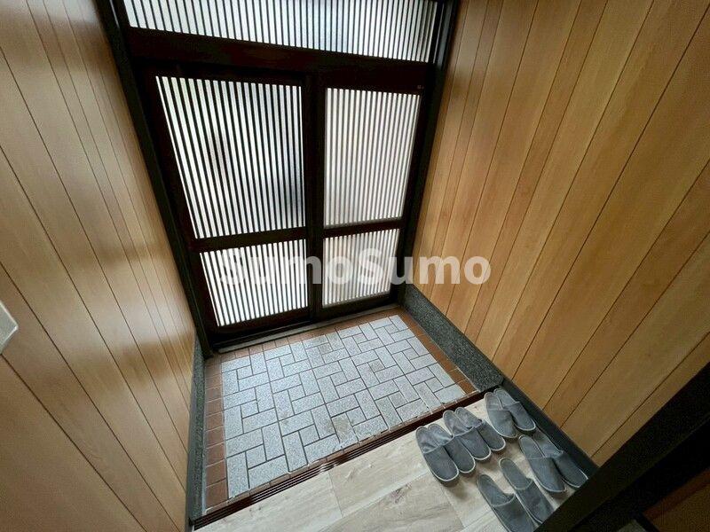 玄関　ゆったりとした玄関です