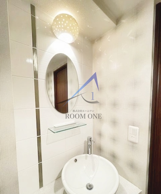 洗面設備　洗面台です。