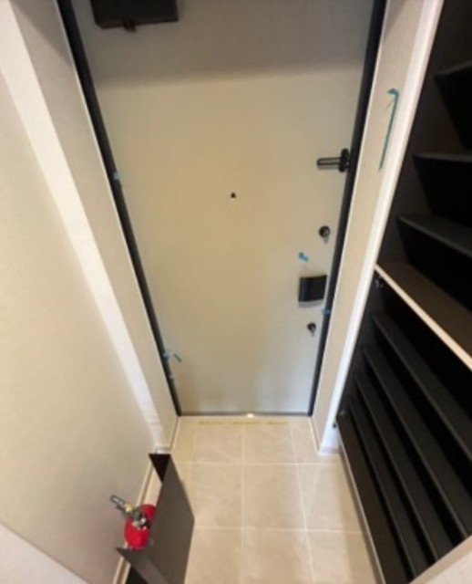 玄関　ゆったりとした玄関です