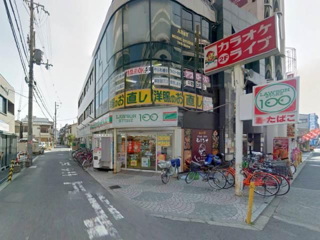 コンビニ　ローソンストア100出戸駅前店（コンビニ）まで330m