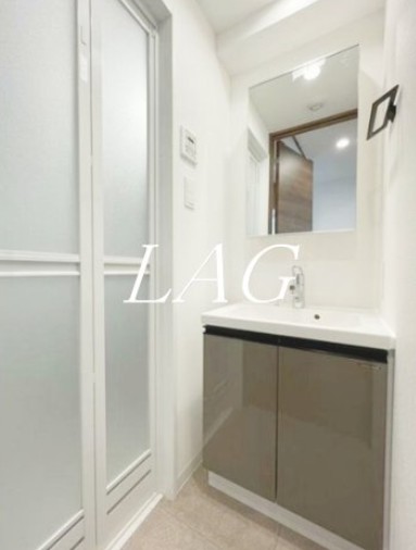 洗面設備　洗面台です。