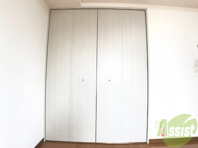 収納　クローゼットがありました。お洋服や荷物はここへ。