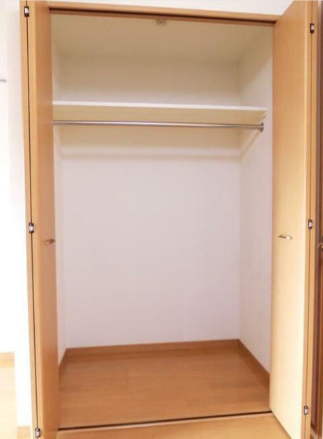 収納　クローゼットです