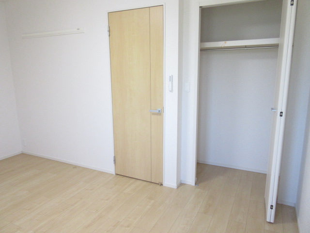 収納　大きな収納で荷物もすっきり片付きます。