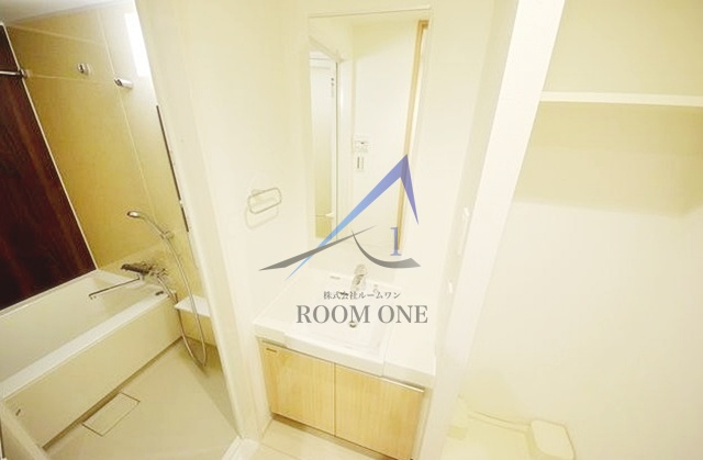 洗面設備　洗面台です。