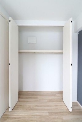 収納　クローゼット完備。