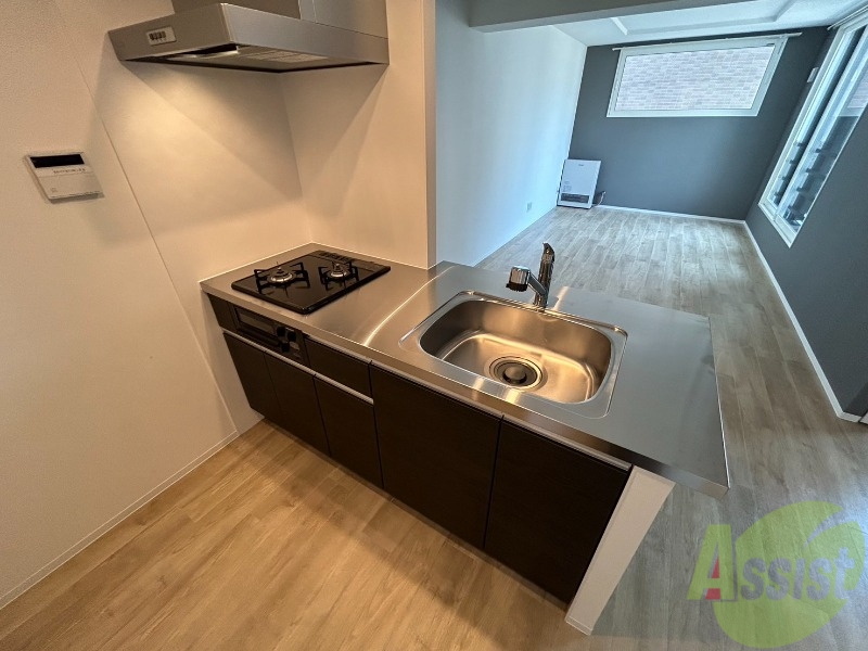 キッチン　システムキッチンなので、すぐお料理に使えます！