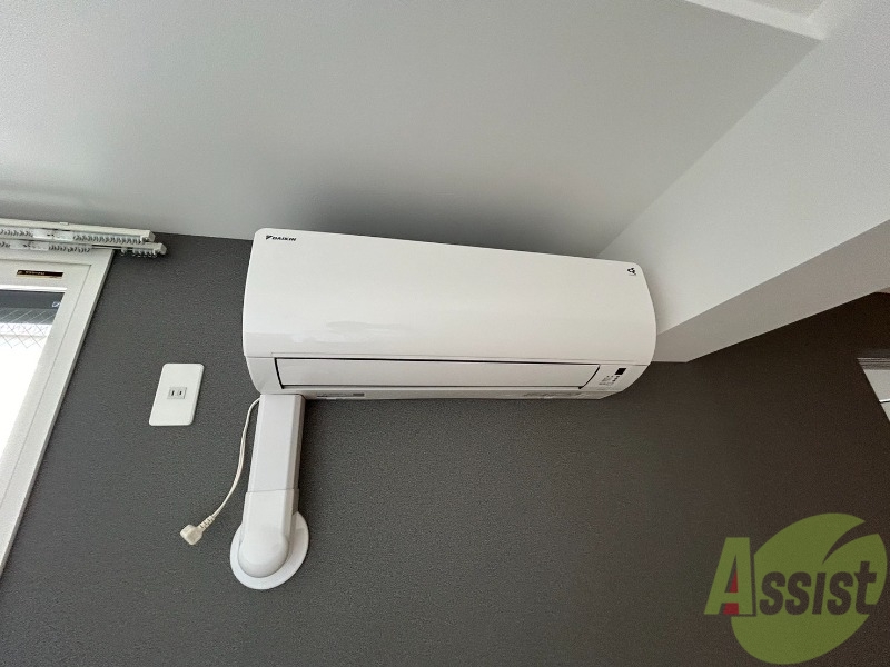 その他設備　エアコンが設置してありますので、寒暖対策もばっちり。