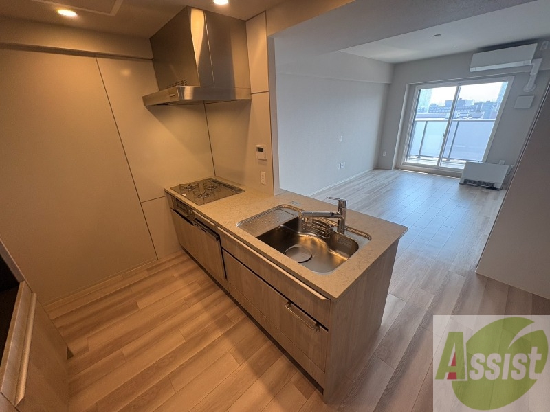 キッチン　システムキッチンなので、すぐお料理に使えます！