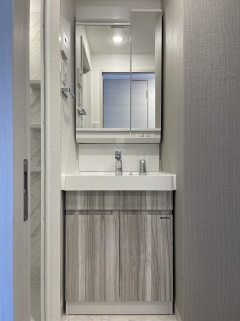 洗面設備　同物件別号室のものです。