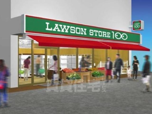 コンビニ　ローソンストア100　生野南巽店（コンビニ）まで23m