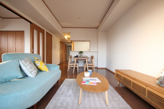 居室・リビング　※モデルルームの写真です。