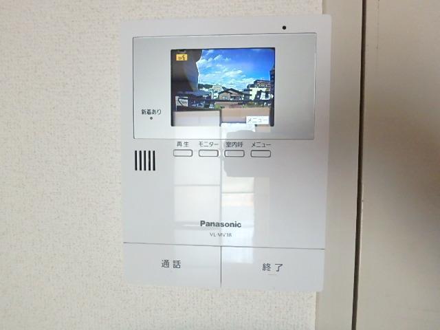 セキュリティ　録画機能付きのTVモニターホンです