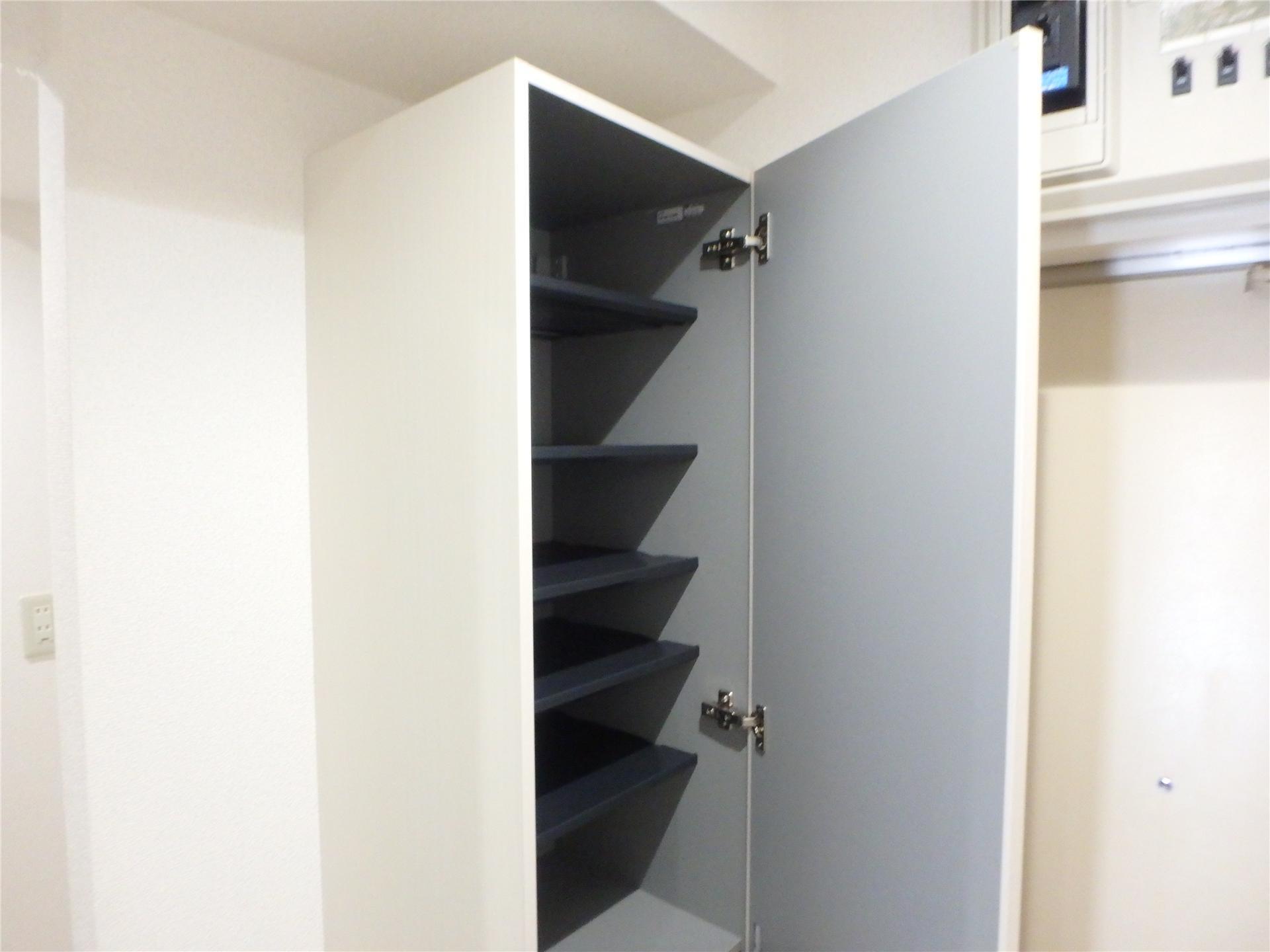 玄関　シューズボックス付きの玄関です