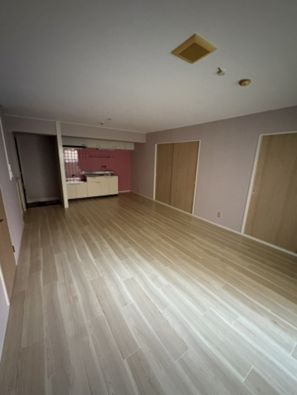 居室・リビング　※別号室の写真です。