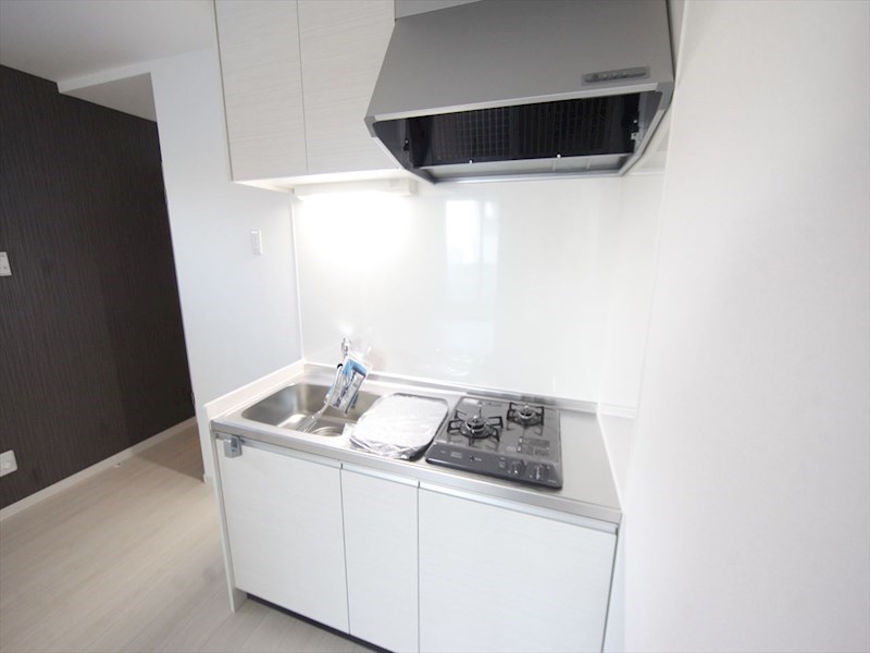 キッチン　システムキッチン（ガス2口コンロ付）　イメージ写真