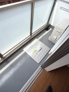 バルコニー　※別部屋の参考写真です。